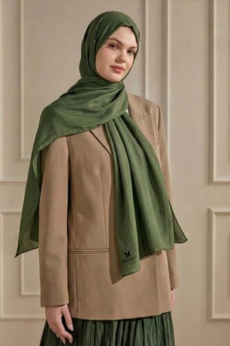 Adaçayı Mercan Şal