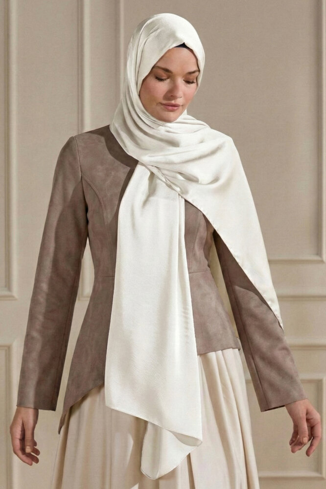 Bej İnci Şal - 1