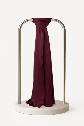 Bordo İnci Şal (1)