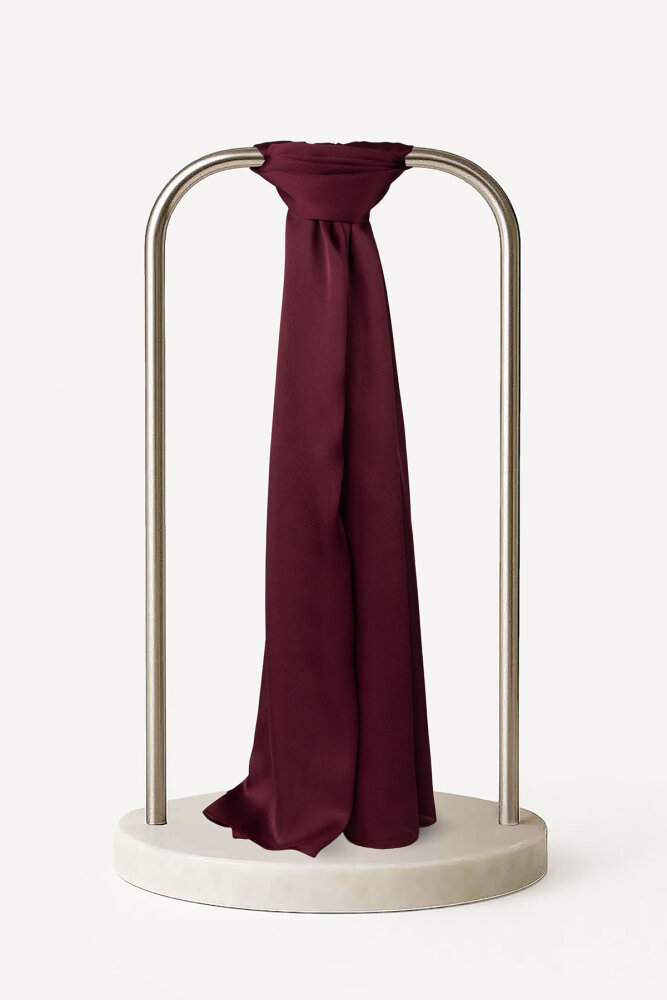 Bordo İnci Şal - 2