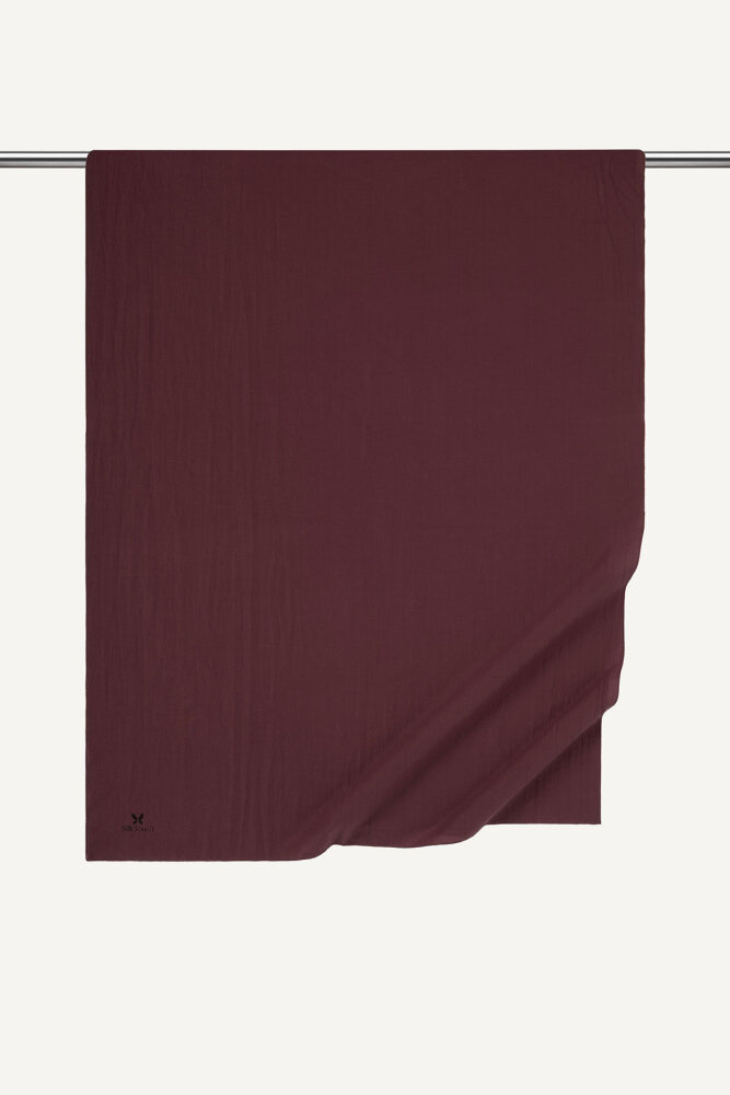 Bordo Mercan Şal - 2
