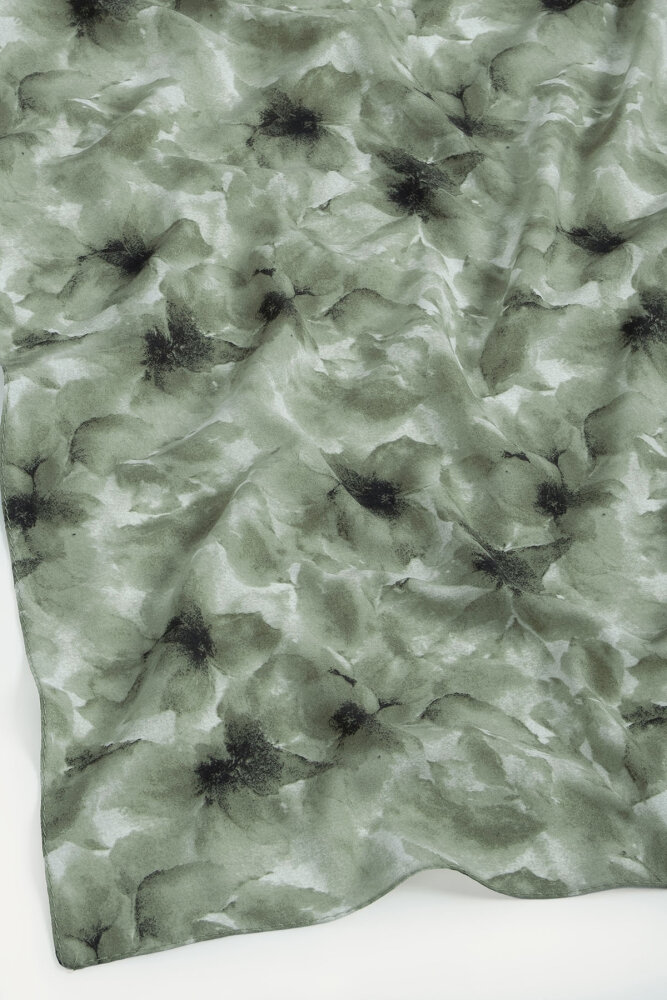 Çağla Sisli Buket Desen Rami Şal - 2