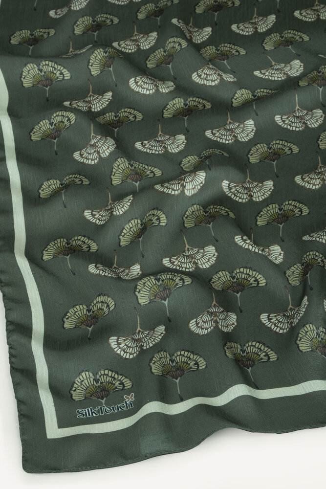 Çağla Yonca Desenli İdol Vual Şal - 2