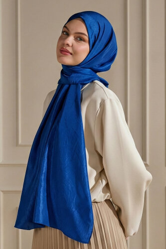 Gece Mavisi Brissa Vual Şal