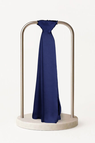 Gece Mavisi İnci Şal (1)