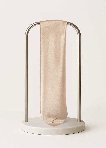 Gold Düz Renk Kehribar Eşarp (1)