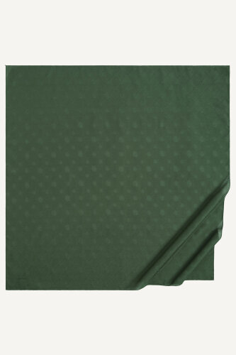 Haki Monogram Desen Mercan Eşarp (1)