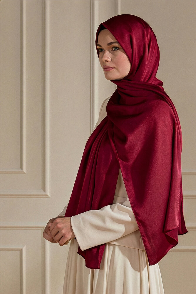 Kırmızı İnci Şal - 1