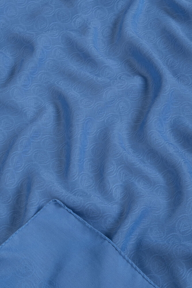 Kot Piramit Monogram Desen Mercan Şal - 2