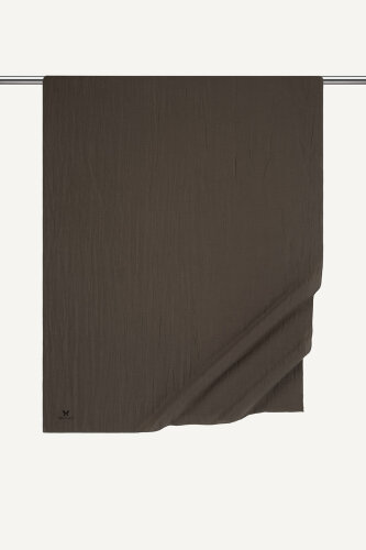 Koyu Kahve Mercan Şal (1)