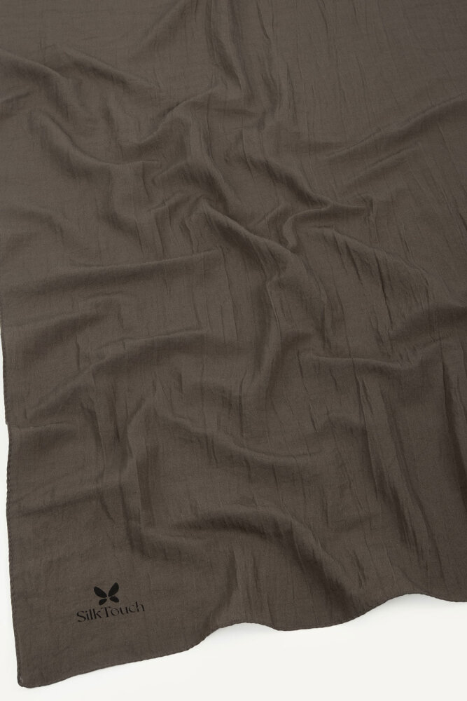 Koyu Kahve Mercan Şal - 3