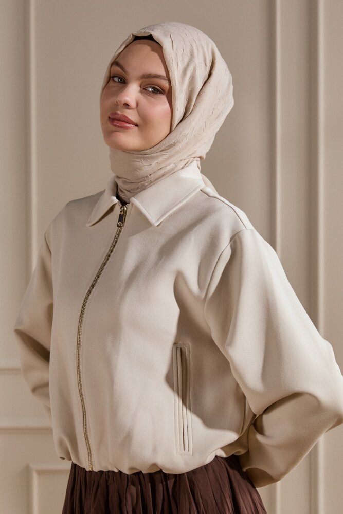 Krem Kraş Şal - 1