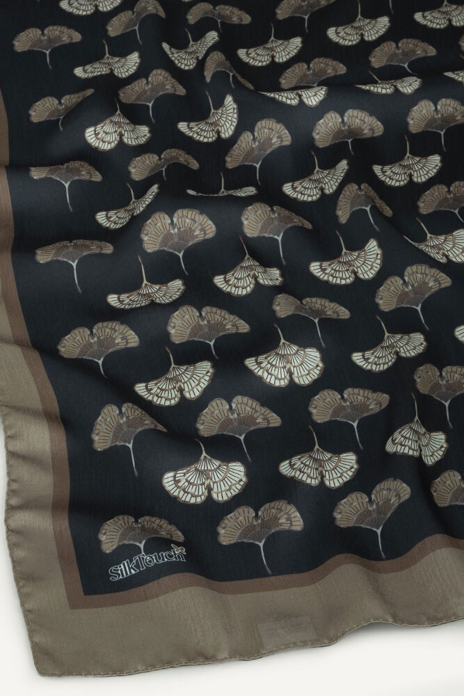 Kül Yonca Desenli İdol Vual Şal - 3