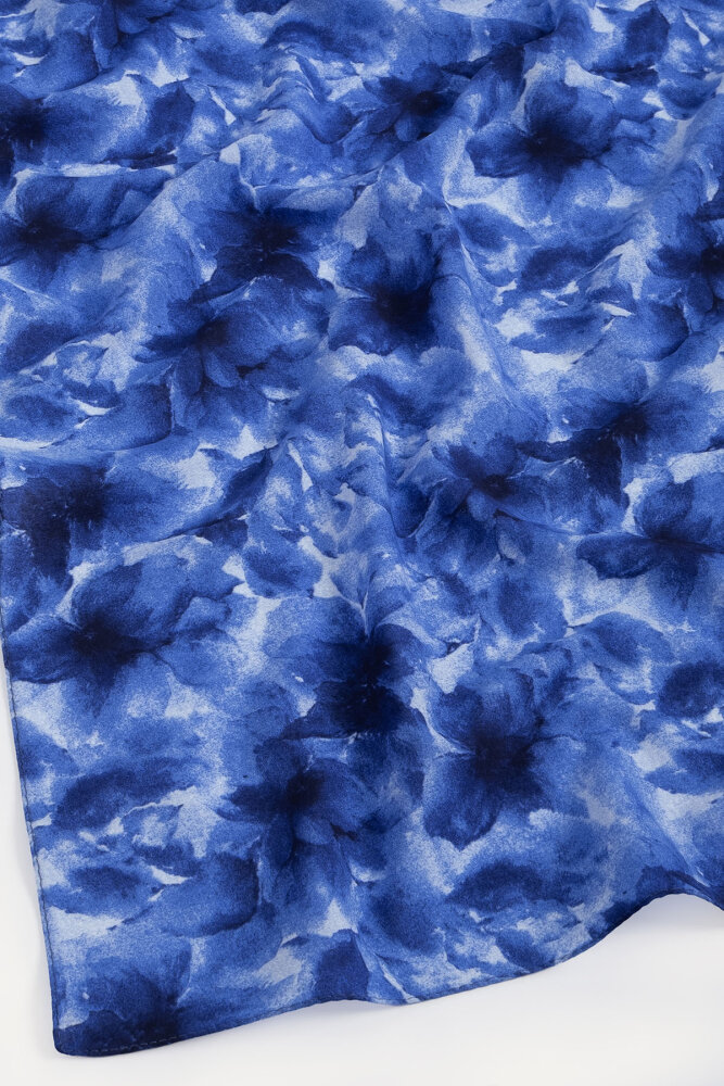 Saks Sisli Buket Desen Rami Şal - 2