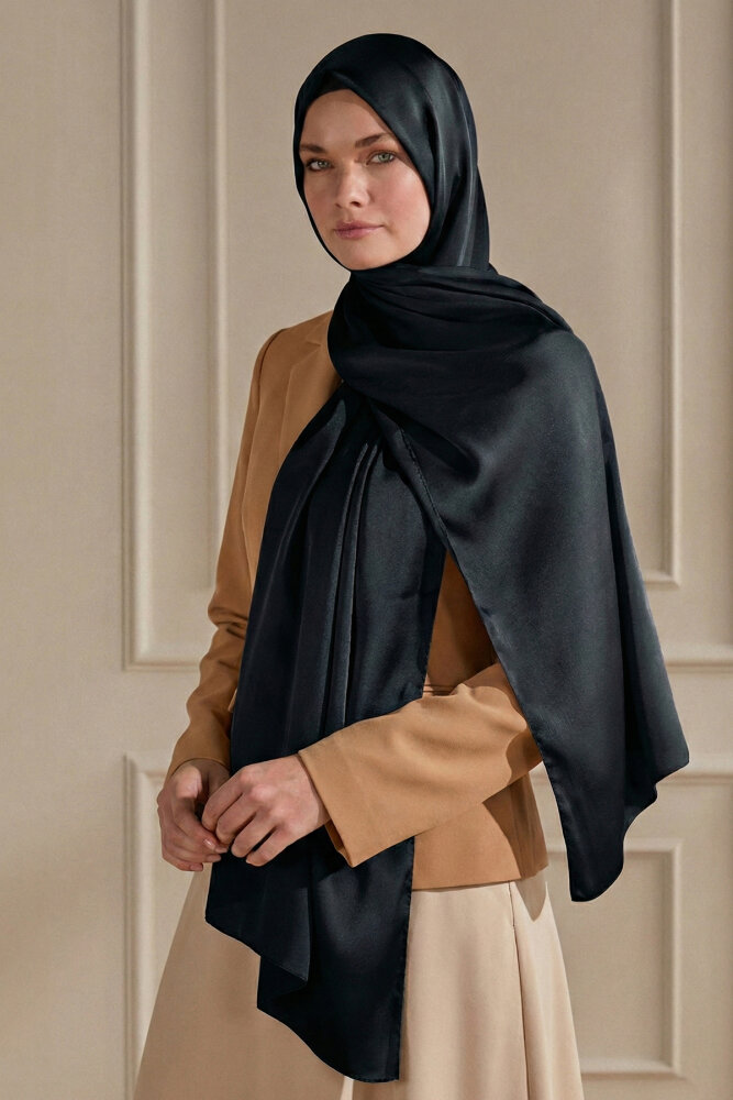 Siyah İnci Şal - 1
