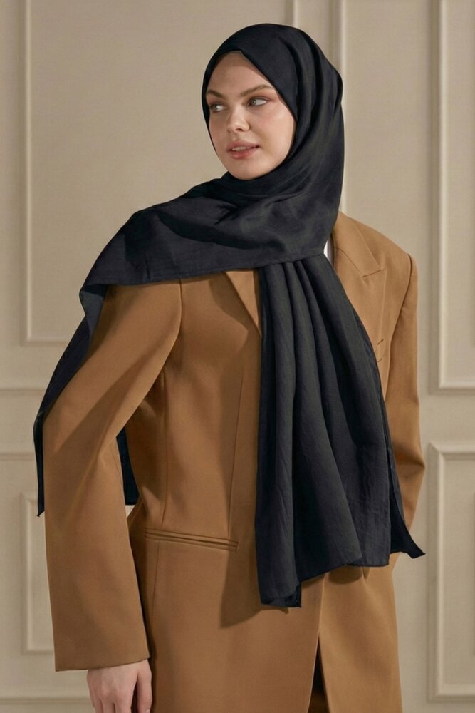 Siyah Mercan Şal - 1