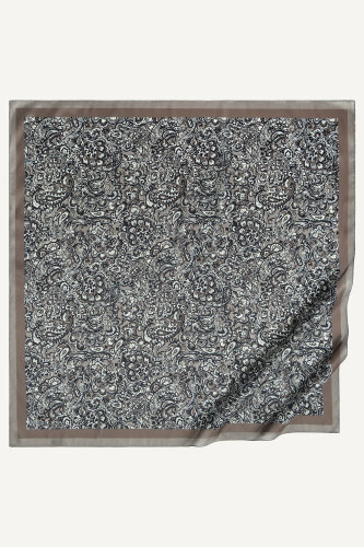 Vizon Etnik Desen Kristal Eşarp (1)