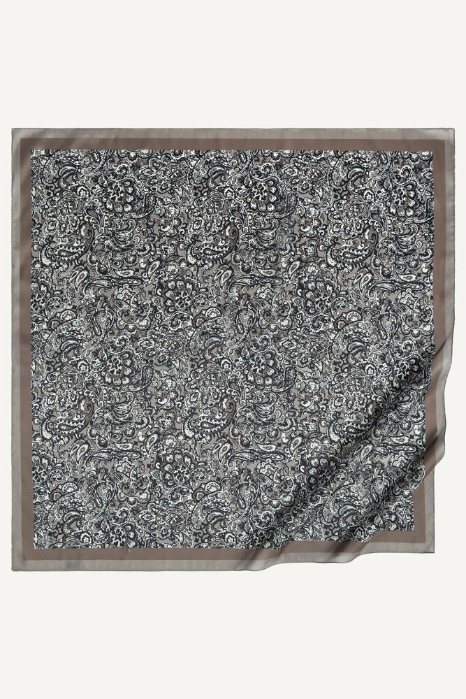 Vizon Etnik Desen Kristal Eşarp - 2