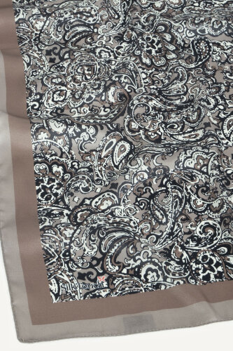 Vizon Etnik Desen Kristal Eşarp - 3