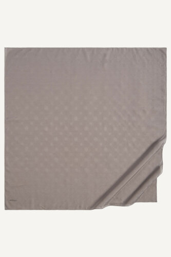 Vizon Monogram Desen Mercan Eşarp (1)
