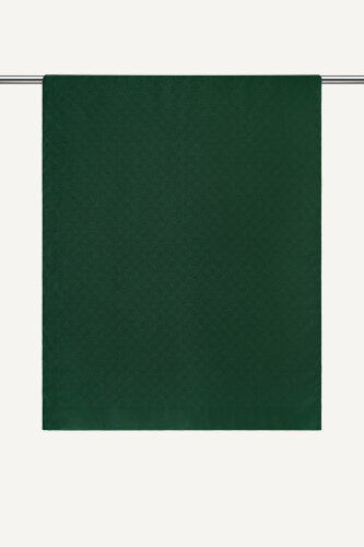 Zümrüt Piramit Monogram Desen Mercan Şal (1)